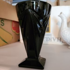 8 Black Onyx Goblets